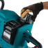 Kit de cortadora eléctrica sin escobillas Makita GEC01PL4 de 80 V máx. (40 V máx. X2) XGT® de 14" con 4 baterías, AFT®, freno eléctrico (8,0 Ah)