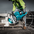 Kit de cortadora eléctrica sin escobillas Makita GEC01PL4 de 80 V máx. (40 V máx. X2) XGT® de 14" con 4 baterías, AFT®, freno eléctrico (8,0 Ah)