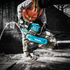 Kit de cortadora eléctrica sin escobillas Makita GEC01PL4 de 80 V máx. (40 V máx. X2) XGT® de 14" con 4 baterías, AFT®, freno eléctrico (8,0 Ah)
