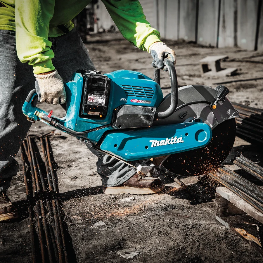 Kit de cortadora eléctrica sin escobillas Makita GEC01PL4 de 80 V máx. (40 V máx. X2) XGT® de 14