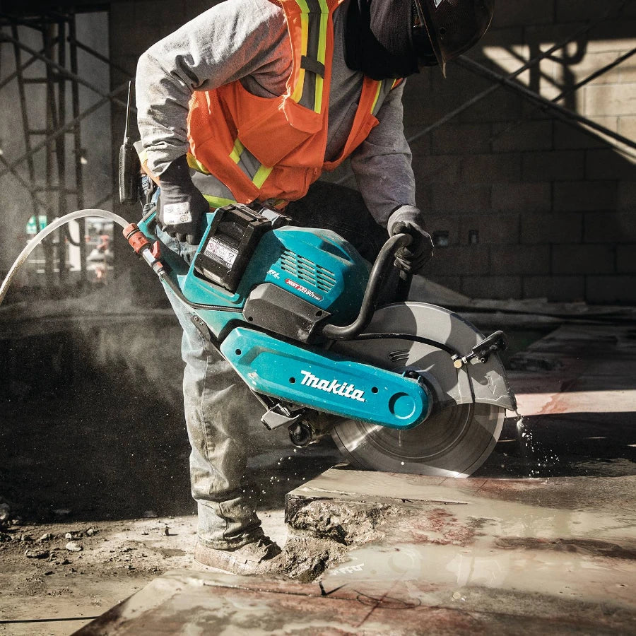 Makita GEC01PL 80V XGT Kit de cortadora eléctrica sin escobillas de 14