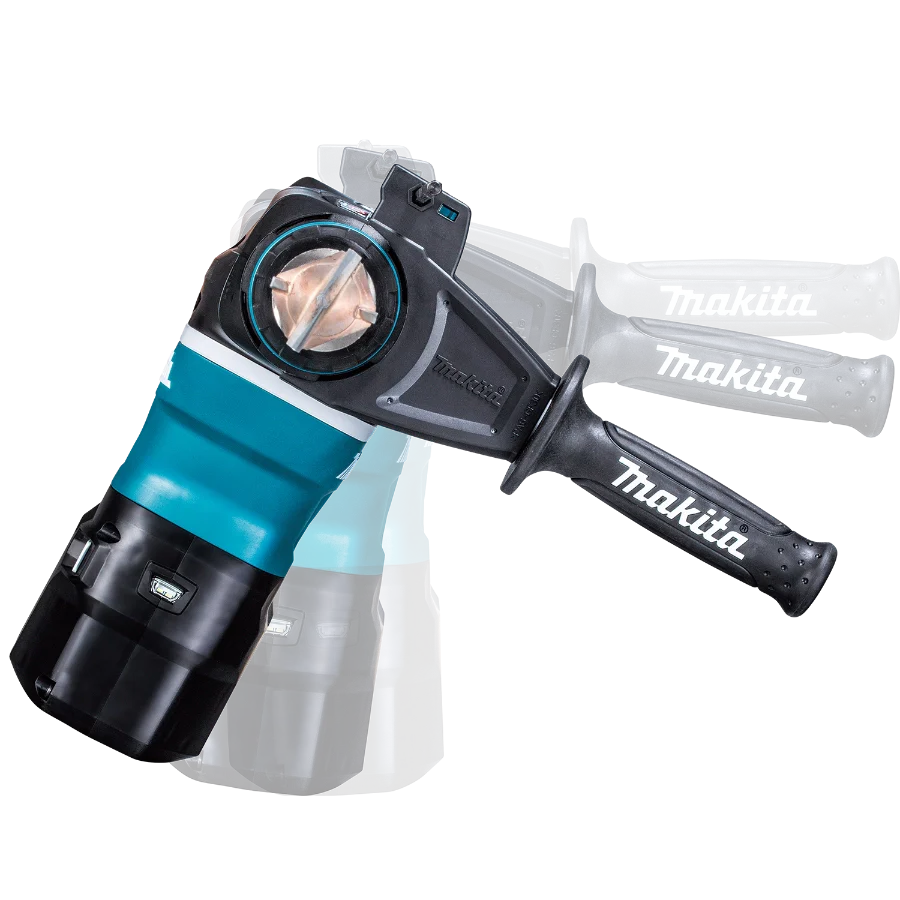 Kit de martillo perforador Makita GRH05M1 de 40 V máx., XGT®, sin escobillas, de 1‑9/16