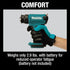 Pistola de calor inalámbrica de iones de litio Makita XGH01ZK 18V LXT