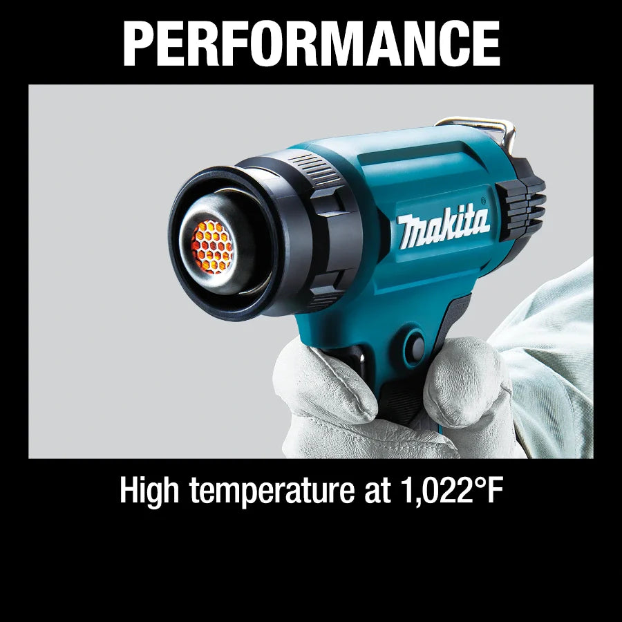 Pistola de calor inalámbrica de iones de litio Makita XGH01ZK 18V LXT