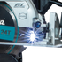 Sierra circular inalámbrica subcompacta LXT de 18 V, sin escobillas, de 6-1/2" Makita XSH04ZB