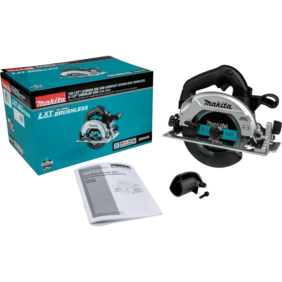 Sierra circular inalámbrica subcompacta LXT de 18 V, sin escobillas, de 6-1/2