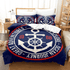 Marine Anchor Bedding Set Quilt Cover Room Decoration