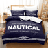 Marine Anchor Bedding Set Quilt Cover Room Decoration