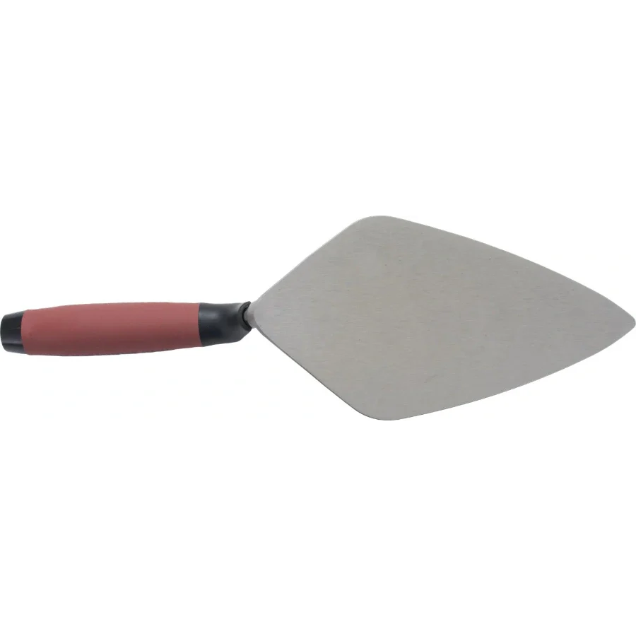 Marshalltown 10122 10.5" Brick Trowel London Pattern - DuraSoft Handle