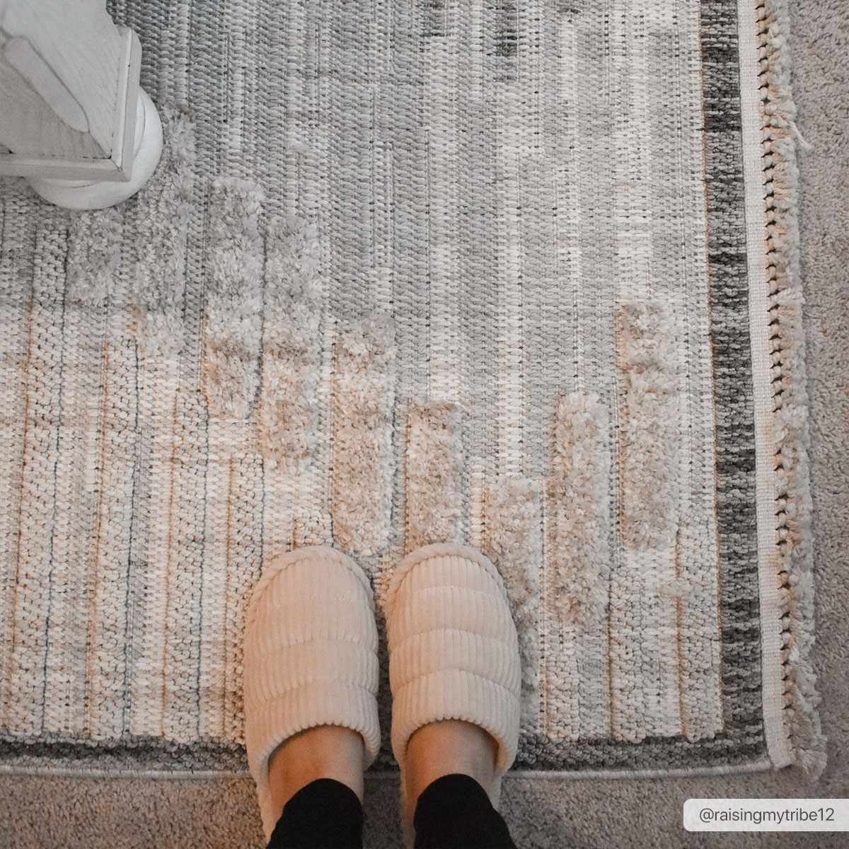 Alfombra rústica Maulawin High-Low
