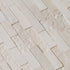 Mayra White Ledger Multi-surface 3D Panel 6"x24" Marble Wall Tile - Full Truckload