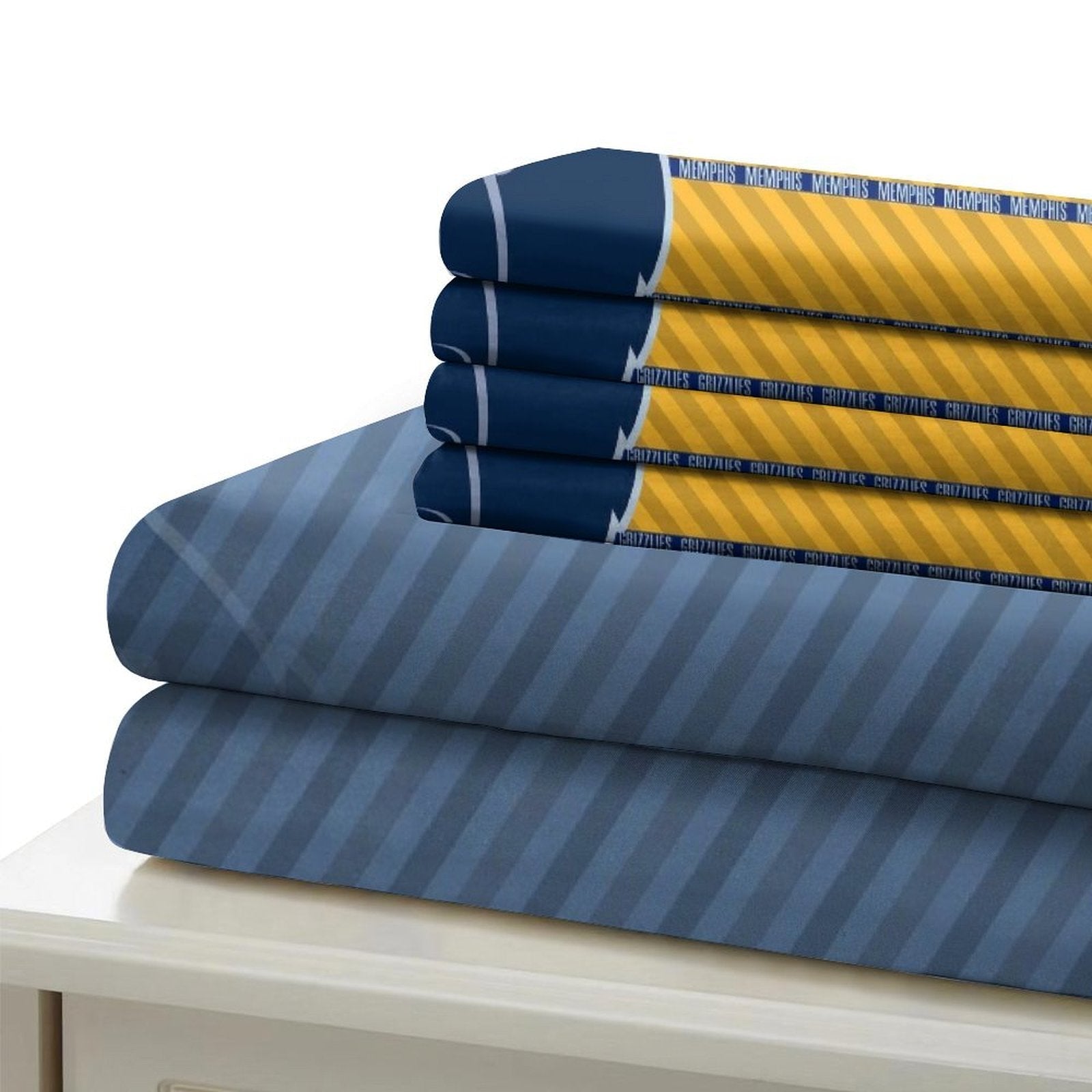 Memphis Grizzlies Bedding Set Duvet Cover Without Filler