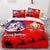 Merry Christmas Pattern Bedding Sets Quilt Cover Room Decoration