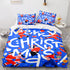 Merry Christmas Pattern Bedding Sets Quilt Cover Room Decoration