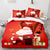 Merry Christmas Pattern Bedding Sets Quilt Cover Room Decoration