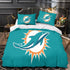 Miami Dolphins Bedding Set Duvet Cover Without Filler