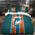 Miami Dolphins Bedding Set Duvet Cover Without Filler