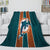 Miami Dolphins Blanket Flannel Fleece Throw Room Decoration