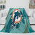 Miami Dolphins Blanket Flannel Fleece Throw Room Decoration