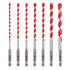Kit de 7 brocas de carburo para taladro percutor SHOCKWAVE™ de Milwaukee 48-20-9052