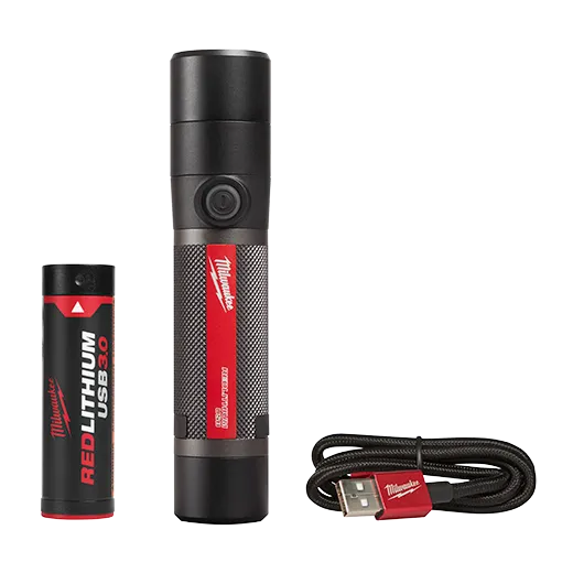 Linterna compacta recargable por USB Milwaukee 2160-21 de 800 l