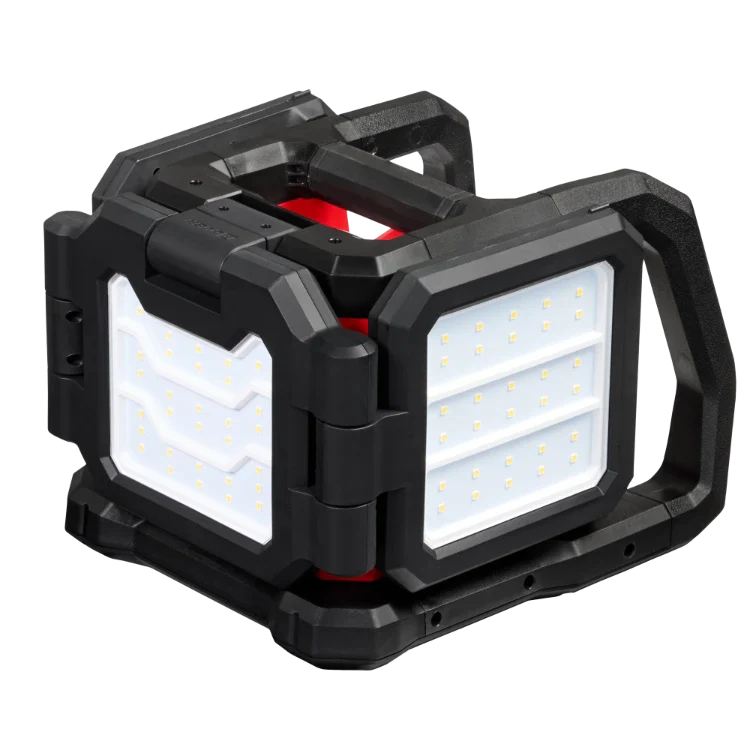Milwaukee 2368-20 M18 Rover - Foco de área y reflector de triple panel de doble potencia