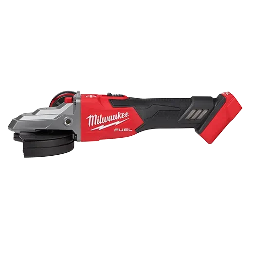 Amoladora de freno de cabeza plana Milwaukee 2887-20 M18 FUEL™ de 5", con interruptor deslizante de bloqueo (solo herramienta)