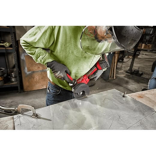 Amoladora de velocidad variable Milwaukee 2888-20 M18 FUEL™ de 4-1/2"/5", con freno y interruptor de paleta sin bloqueo (solo herramienta)
