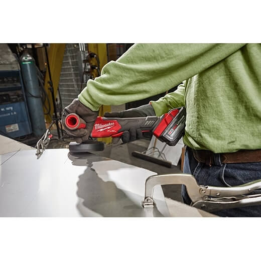 Amoladora de velocidad variable Milwaukee 2888-20 M18 FUEL™ de 4-1/2"/5", con freno y interruptor de paleta sin bloqueo (solo herramienta)