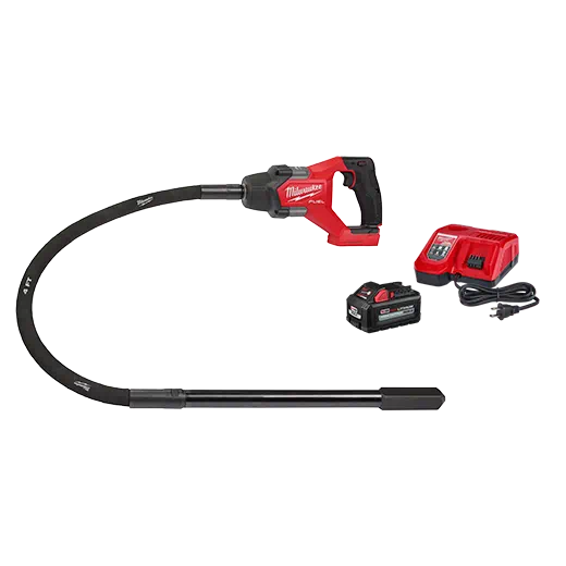 Kit de vibrador de lápiz para concreto Milwaukee 2910-21 M18 FUEL™ de 4 pies