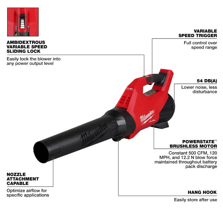 Soplador de combustible Milwaukee 3017-20 M18