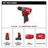 Kit de taladro percutor/atornillador Milwaukee 3404-22 M12 FUEL™ de 1/2"