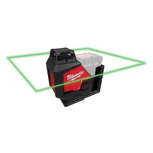Láser de plano único verde de 360° Milwaukee 3631-20 M12™