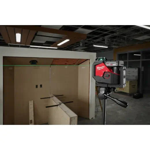Kit láser de plano único verde de 360° Milwaukee 3631-21 M12™