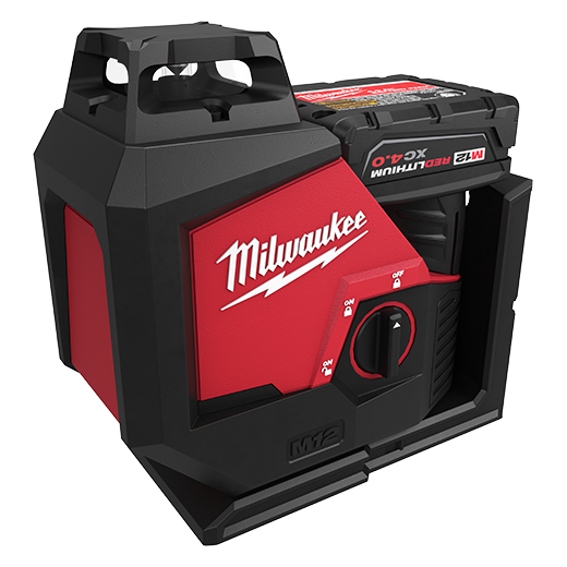 Kit láser de plano único verde de 360° Milwaukee 3631-21 M12™