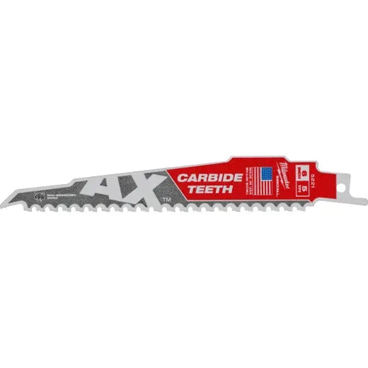 Milwaukee 48-00-5526 THE AX™ with CARBIDE TEETH 5T 9L 5PK