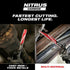 Milwaukee 48-00-5562 9" 7TPI La antorcha para HIERRO FUNDIDO con CARBURO DE NITRO 5PK
