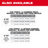Milwaukee 48-00-5562 9" 7TPI La antorcha para HIERRO FUNDIDO con CARBURO DE NITRO 5PK