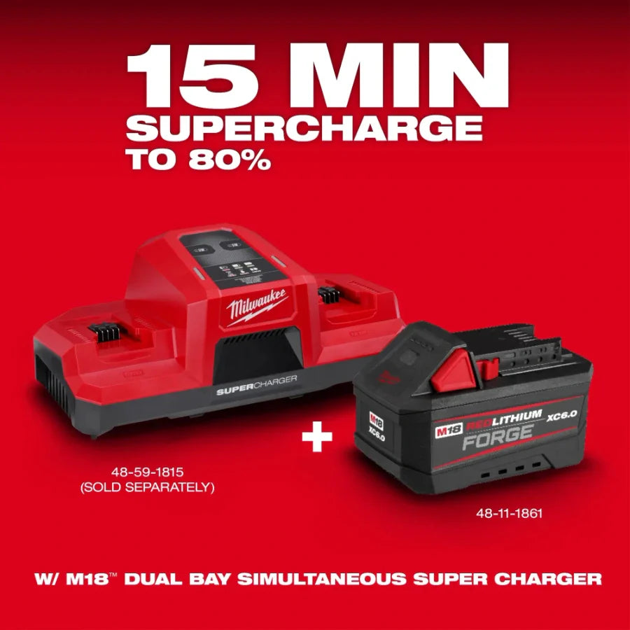 Paquete de baterías Milwaukee 48-11-1861 M18™ REDLITHIUM™ FORGE™ XC6.0 