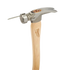 Martillo de carpintero con mango de nogal y cara fresada de 19 oz Milwaukee 48-22-9419