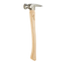 Martillo de carpintero con mango de nogal y cara fresada de 19 oz Milwaukee 48-22-9419