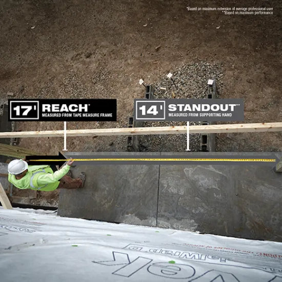 Cinta métrica magnética STUD™ de 25 pies Milwaukee 48-22-9725M
