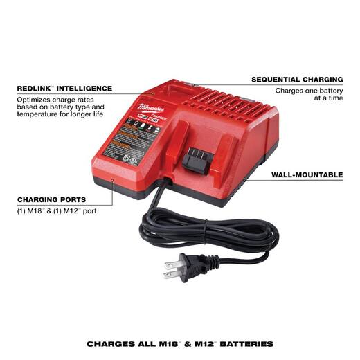 Milwaukee 48-59-1850 M18™ REDLITHIUM™ XC5.0 Starter Kit