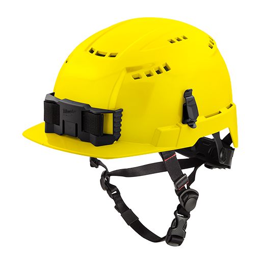 Casco de seguridad Milwaukee con ala frontal, clase C, ventilado (EE. UU.)
