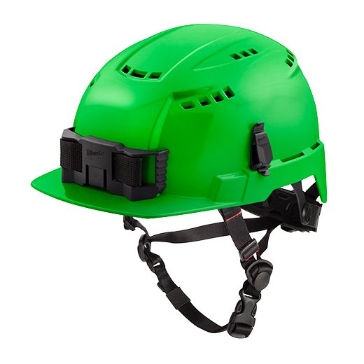 Casco de seguridad Milwaukee con ala frontal, clase C, ventilado (EE. UU.)