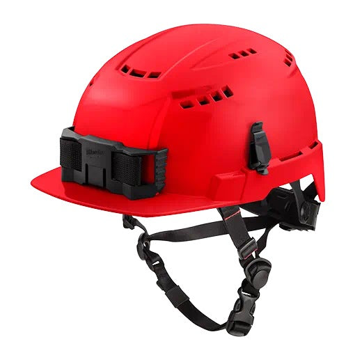 Casco de seguridad Milwaukee con ala frontal, clase C, ventilado (EE. UU.)