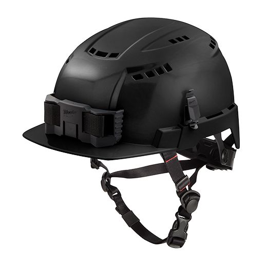 Casco de seguridad Milwaukee con ala frontal, clase C, ventilado (EE. UU.)