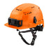 Casco de seguridad Milwaukee con ala frontal, clase C, ventilado (EE. UU.)