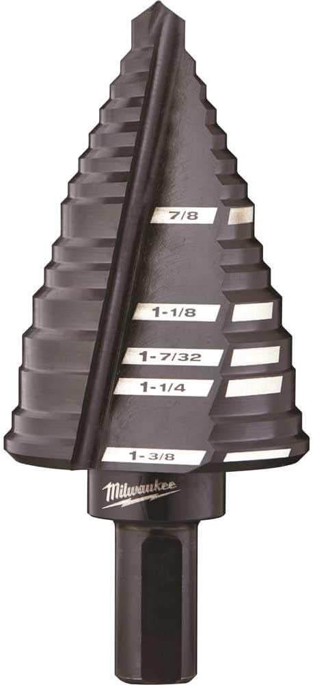 Milwaukee 48-89-9212 #12 Step Drill Bit, 7/8