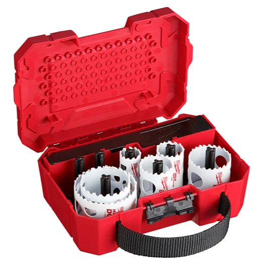 Kit de sierra de corona para electricistas HOLE DOZER™ 49-22-4095 de Milwaukee (10 piezas)